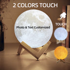 3D Printing Moon Lamp Personalized Photo Text
