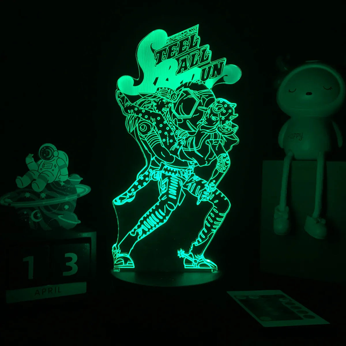 JoJo Bizarre Adventure 3d Night Light LED lamp