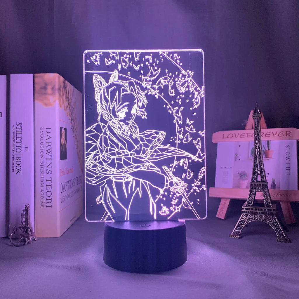 Kimetsu No Yaiba 3d LED Light Night