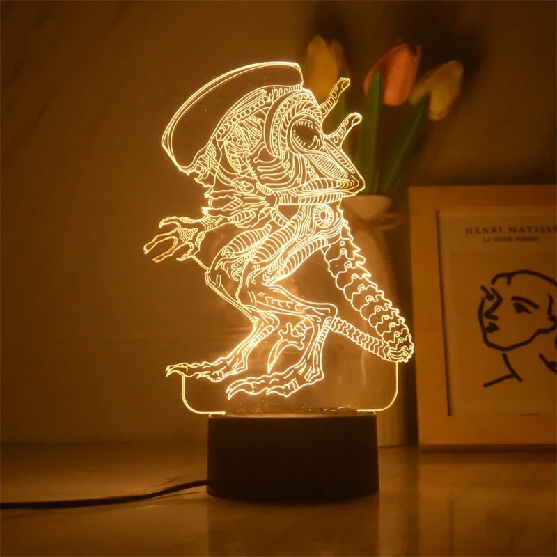 Avengers 3D LED Light Lamp Action