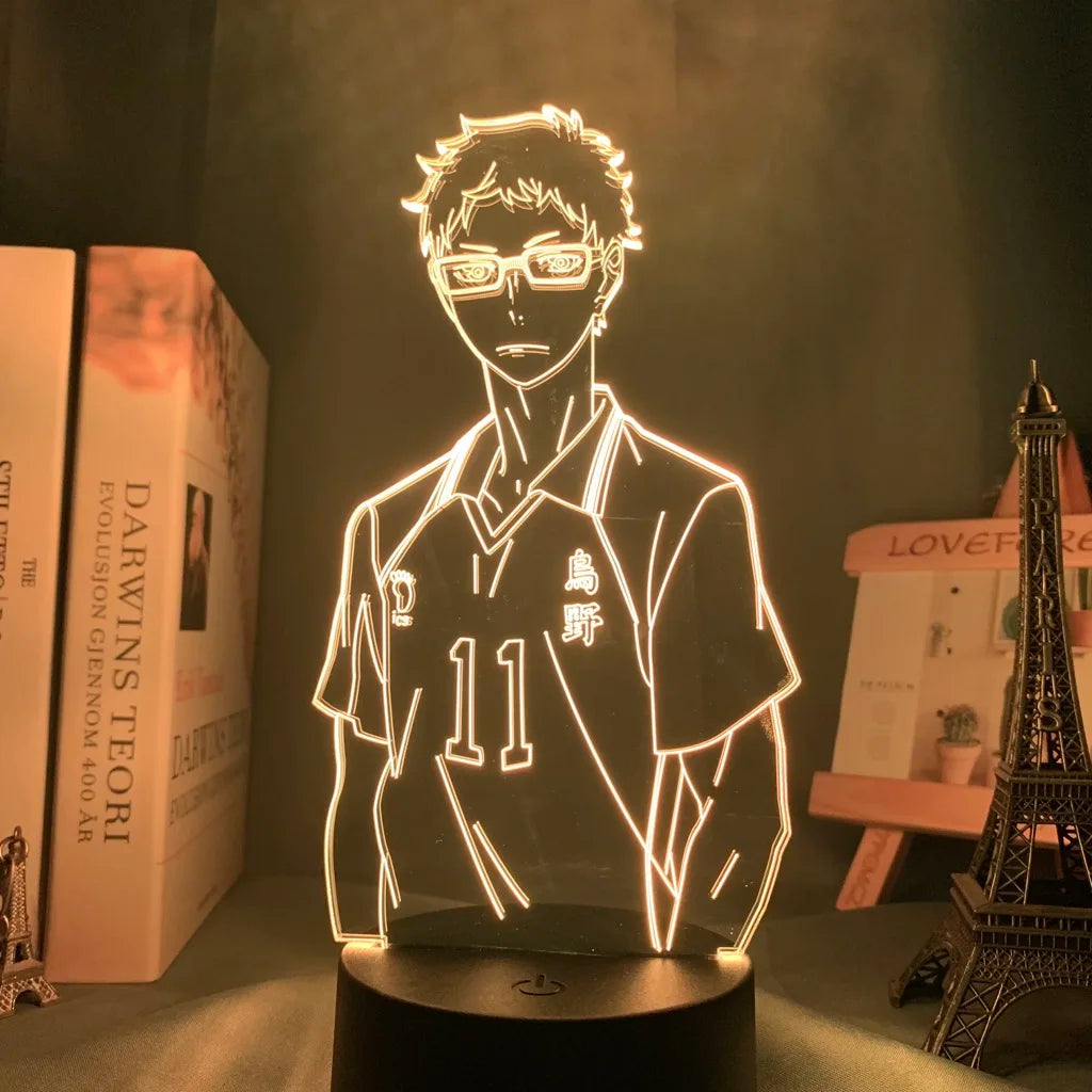 Haikyuu 3D LED Night Light