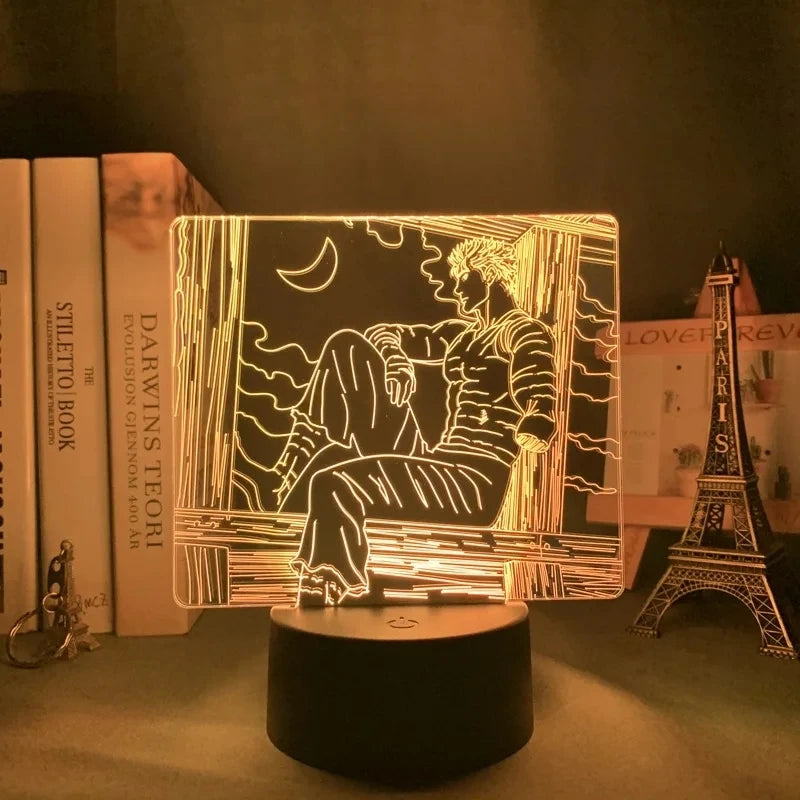 Berserk Anime 3d Led Night Light lamp
