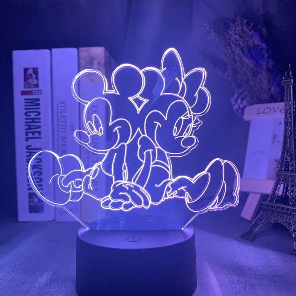 Mickey Mouse 3D Illusion Lamp