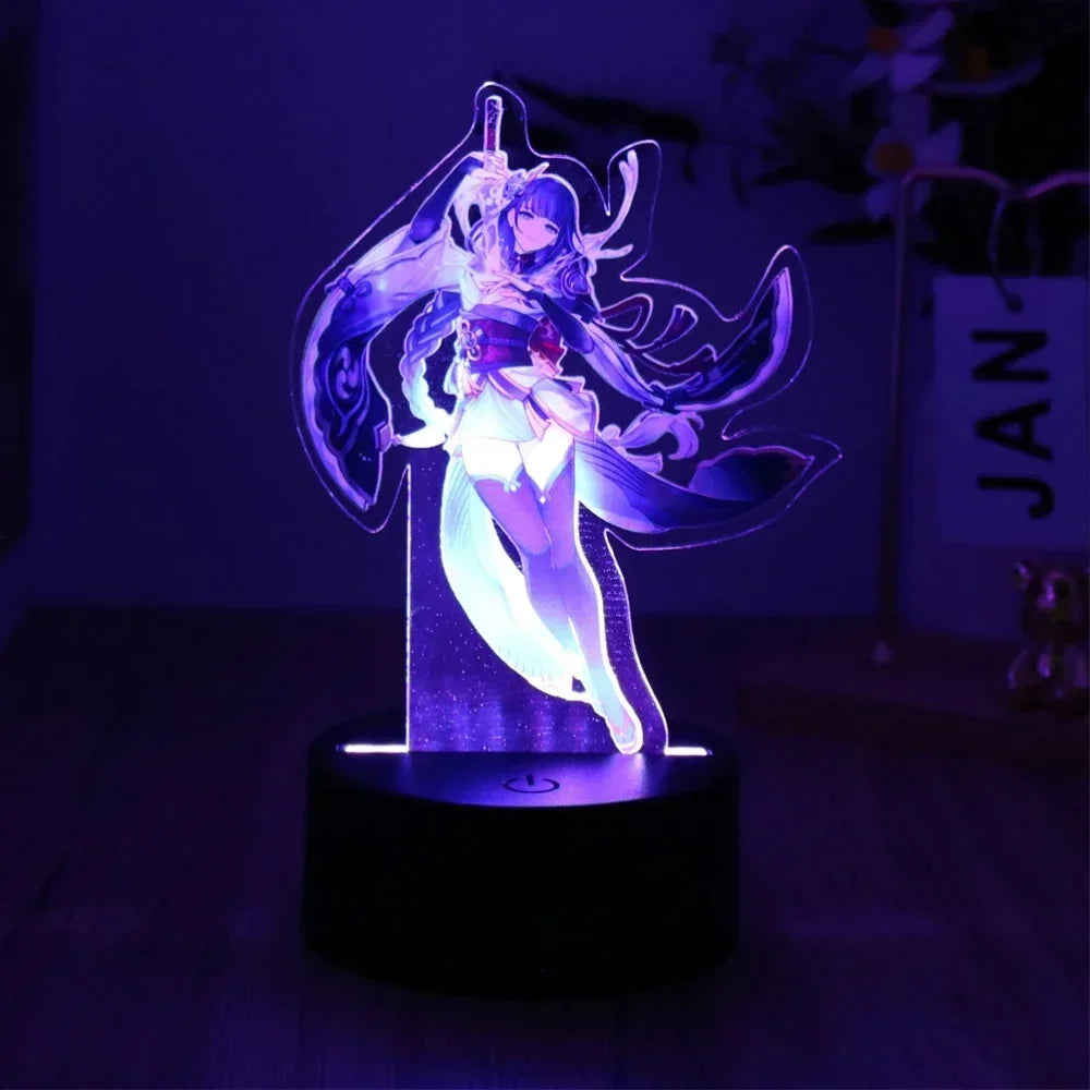 3D Illusion Stitch LED Night Light
