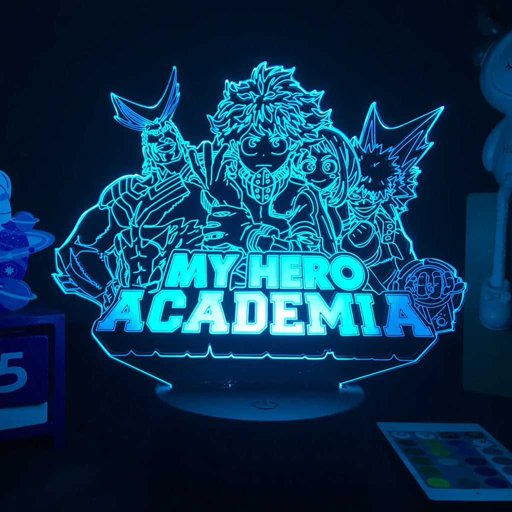 My Hero Academia Led 3D LED LIGHT