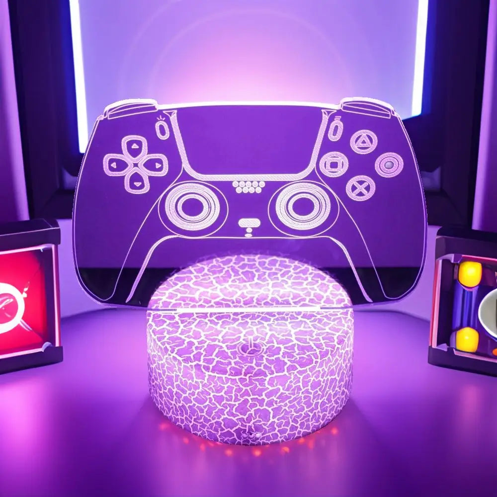 NEON GAMER 3D Lamp LED Night Light