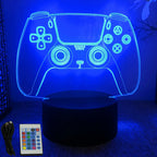 NEON GAMER 3D Lamp LED Night Light