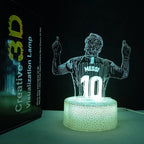 Messi 3D Illusion Night Light