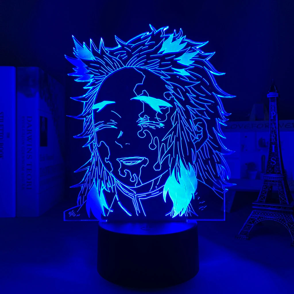 Kimetsu No Yaiba 3d LED Light Night