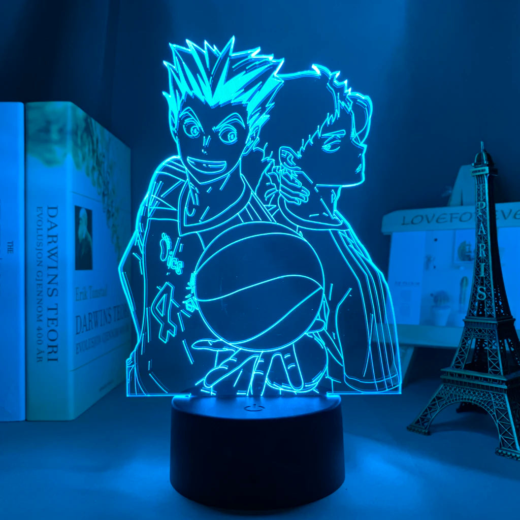 Haikyuu 3d LED Lamp