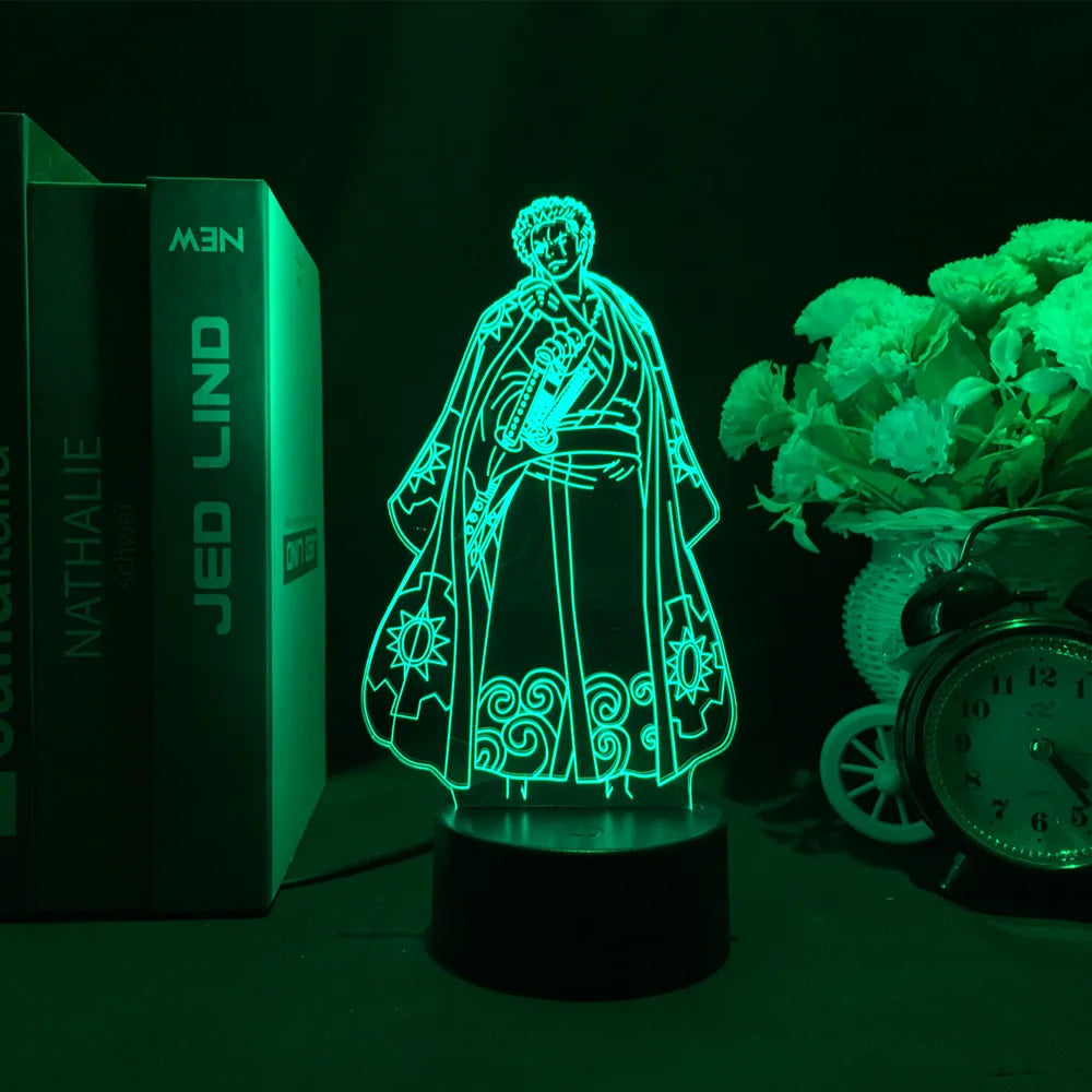 One Piece 3D illusion lamp