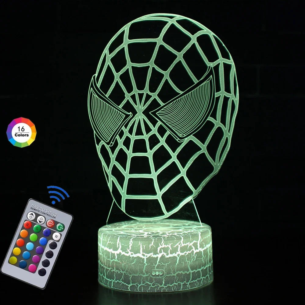 2024 Spiderman LED Night Lamp