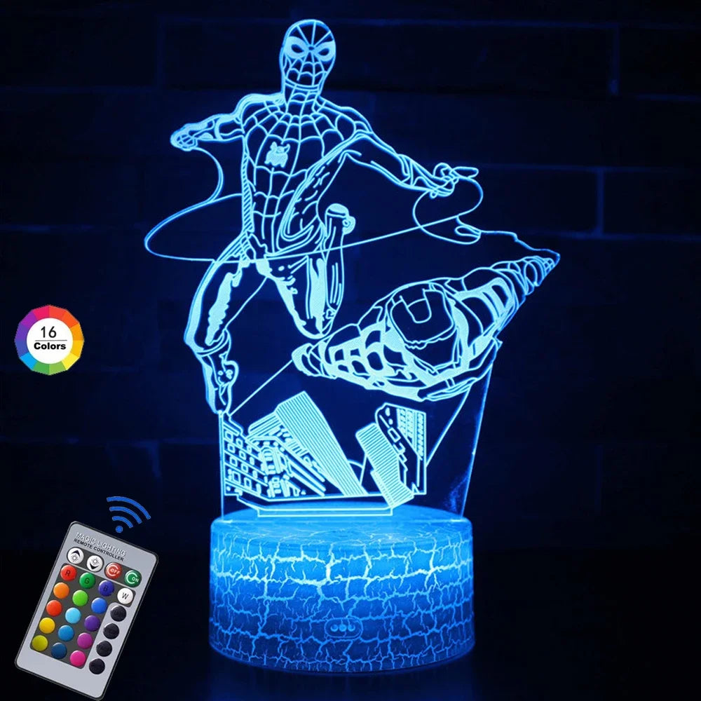 2024 Spiderman LED Night Lamp