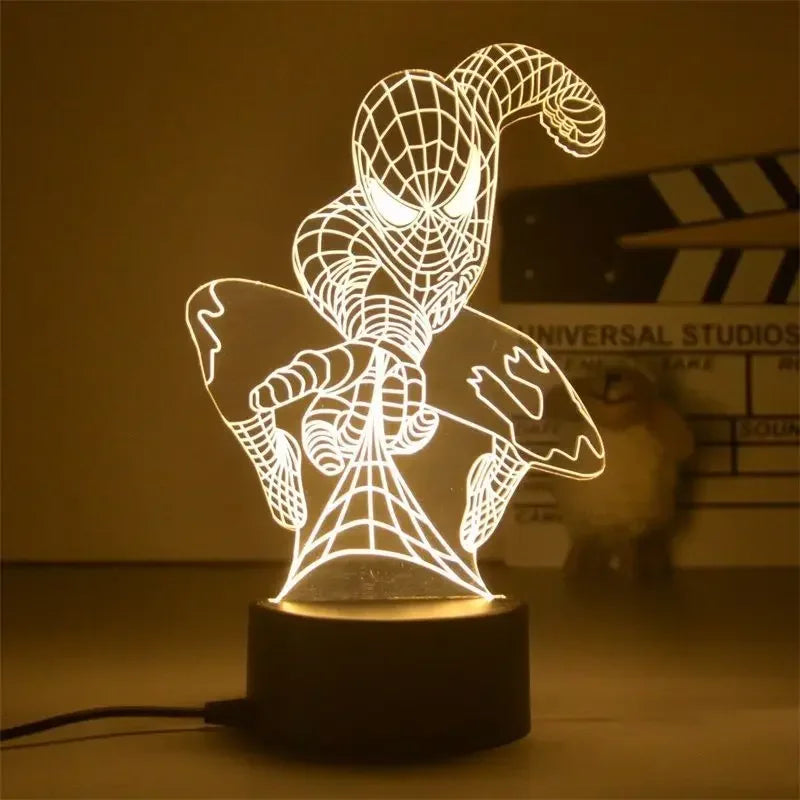 Avengers 3D LED Light Lamp Action