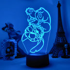 Lilo & Stitch Cartoon 3D Lamp Figure LED Night