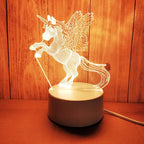 Love Heart Decorative Night Light LED