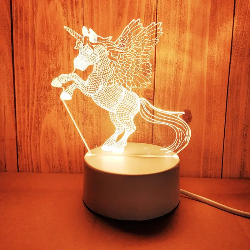Love Heart Decorative Night Light LED
