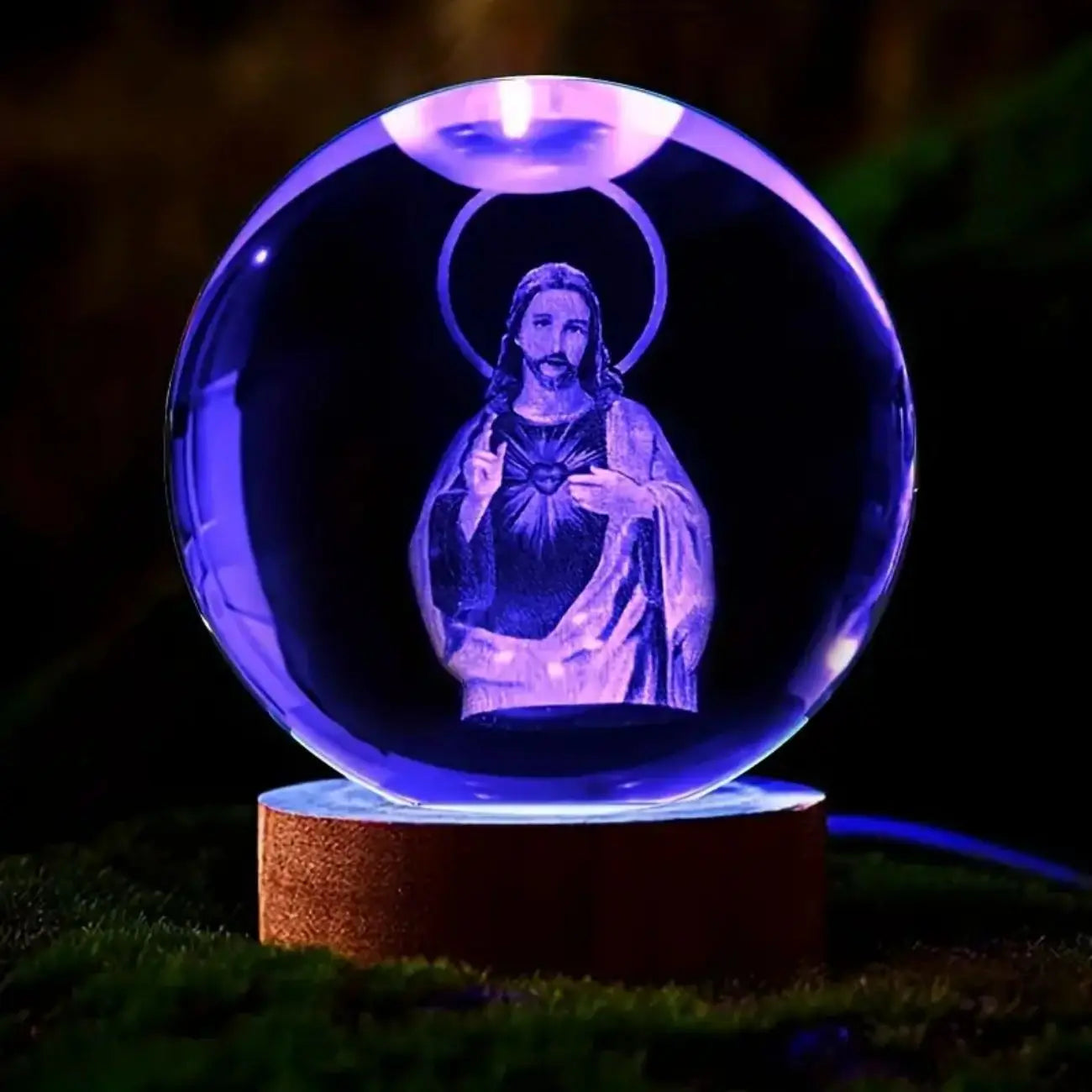 3D Jesus Crystal Ball