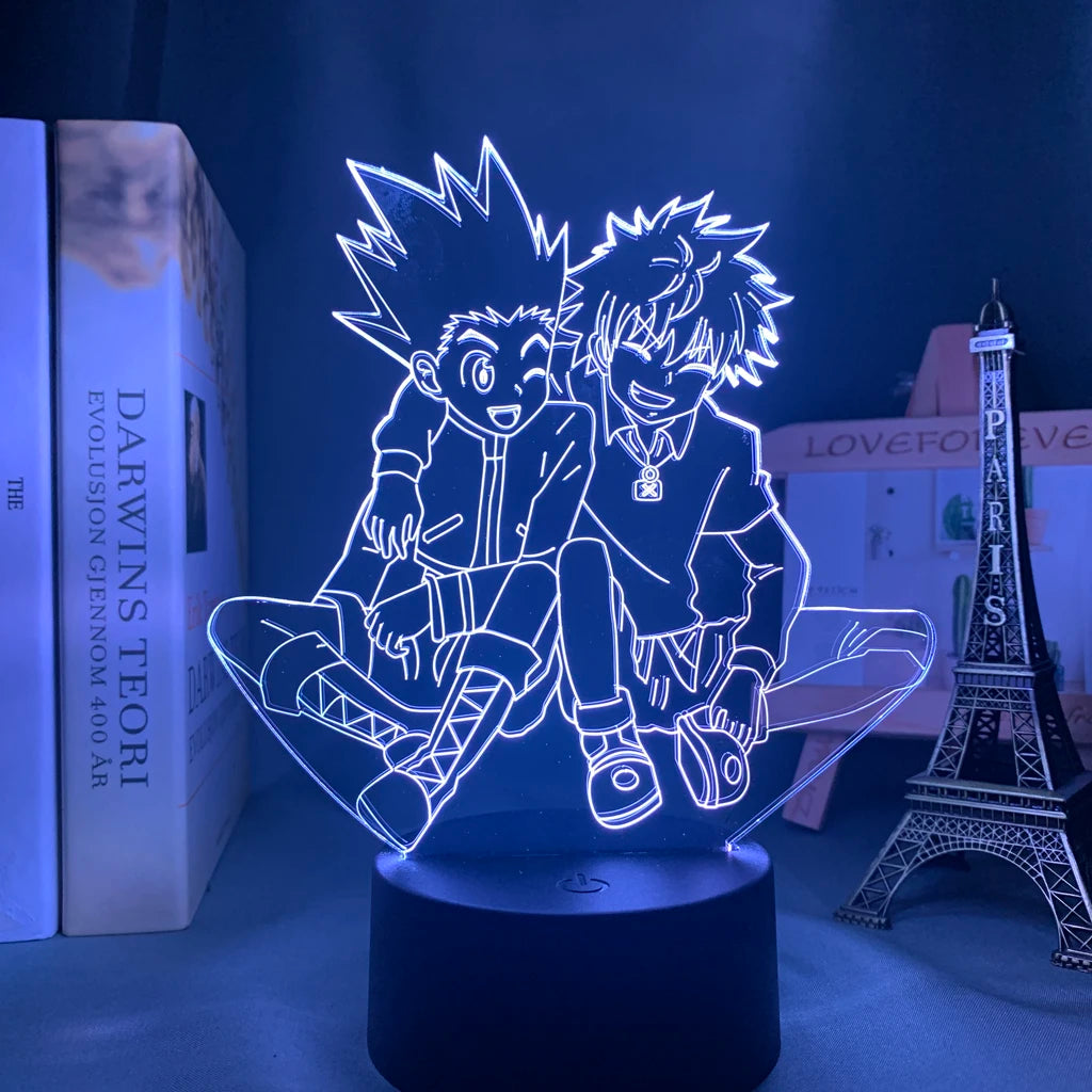Hunter X Hunter 3d Lamp Light