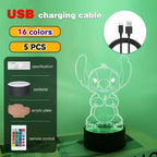 3D Illusion Stitch LED Night Light
