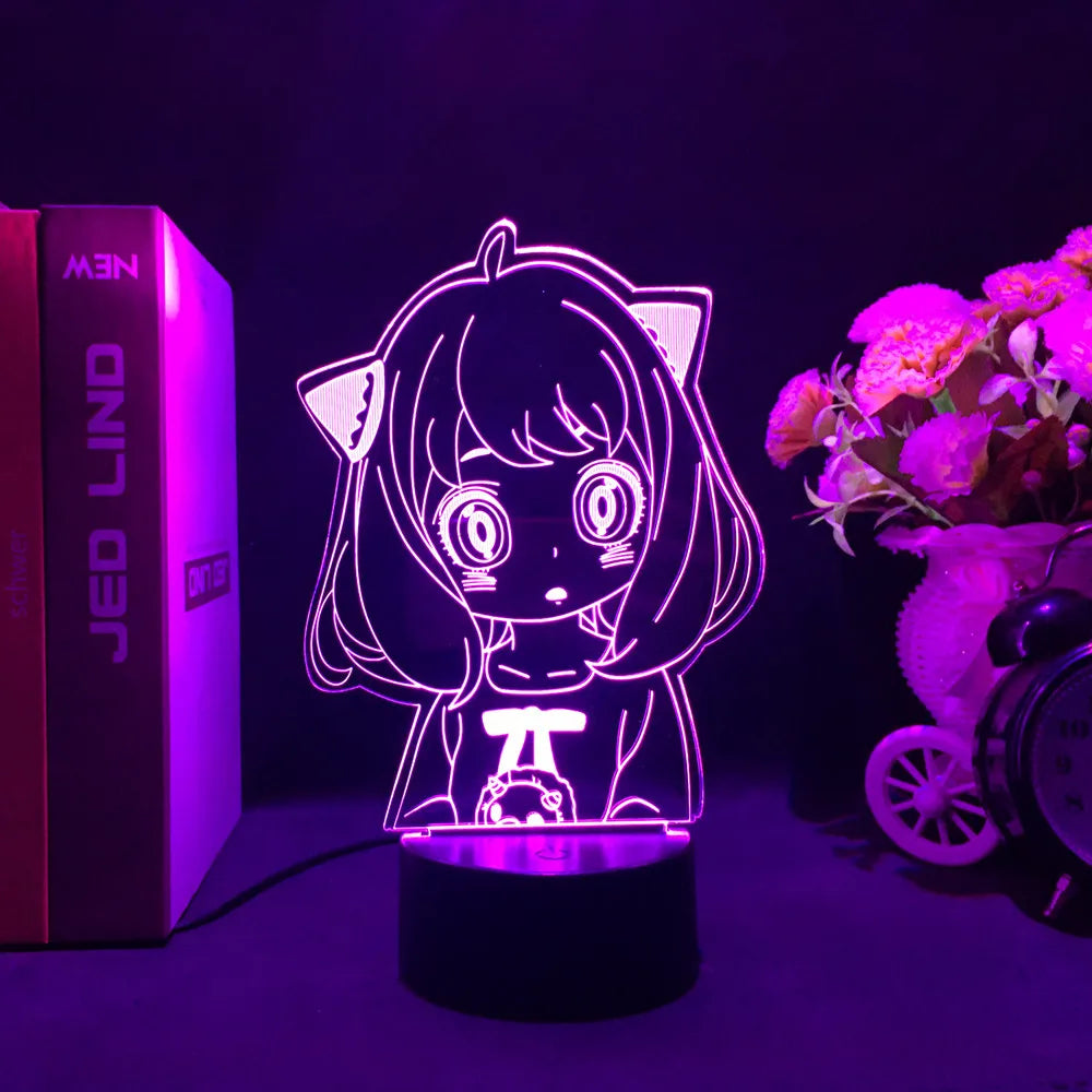 Spy X Family 3D Led Light Lamp