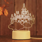 Love Heart Decorative Night Light LED