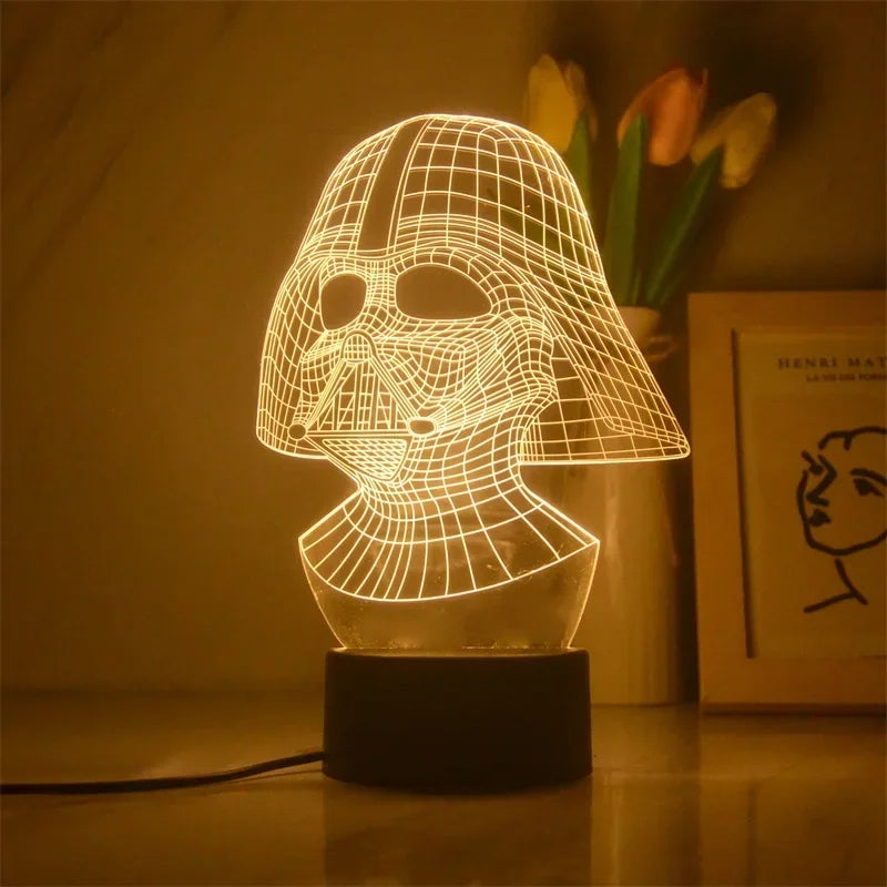 Avengers 3D LED Light Lamp Action
