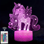 Cute Pony 3D LED Night Light Lamp