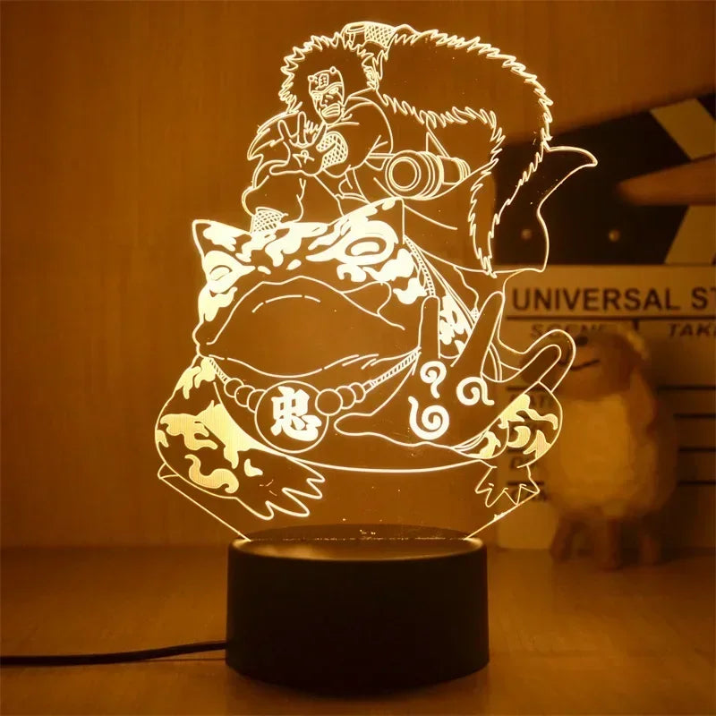 Naruto Characters 3D LED Lights