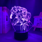 JoJo Bizarre Adventure 3d Night Light LED lamp