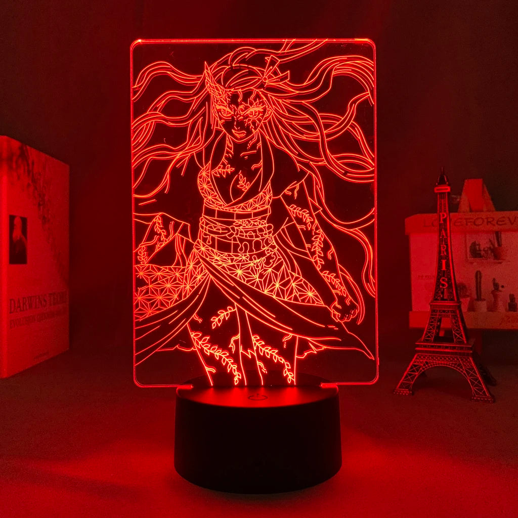 Kimetsu No Yaiba 3d LED Light Night