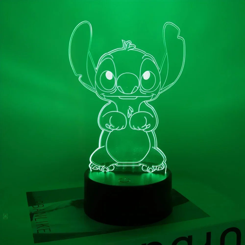 3D Illusion Stitch LED Night Light