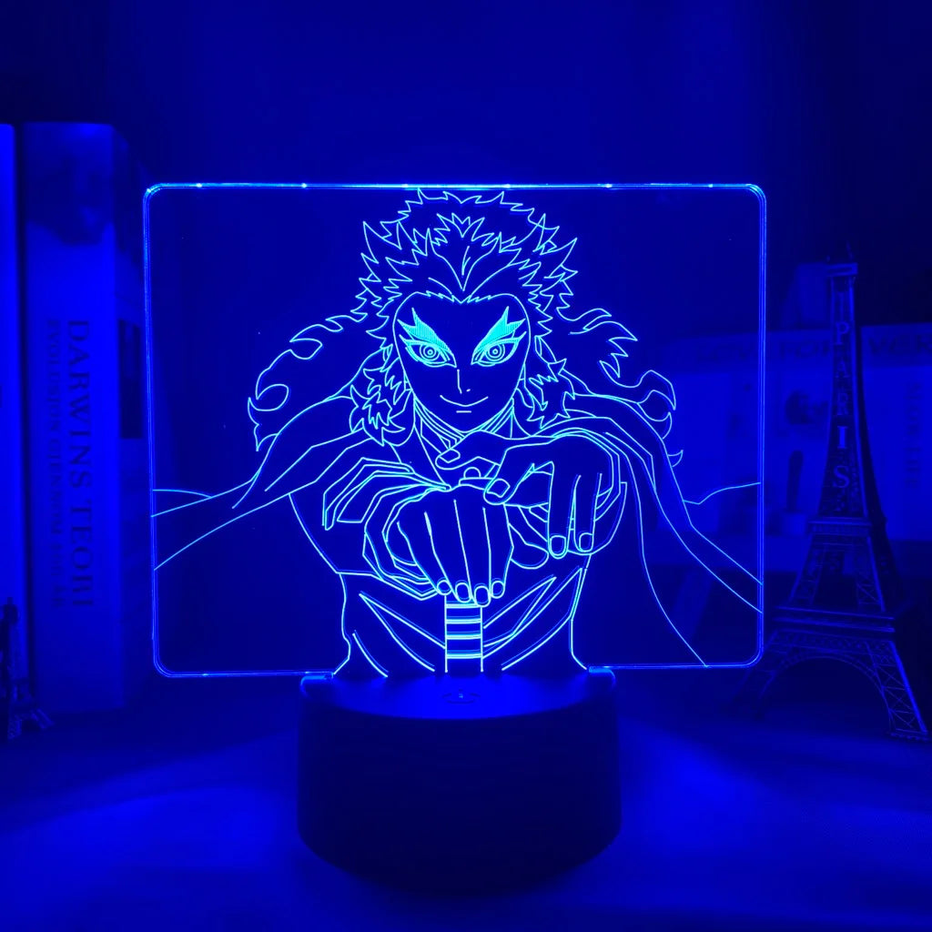 Kimetsu No Yaiba 3d LED Light Night