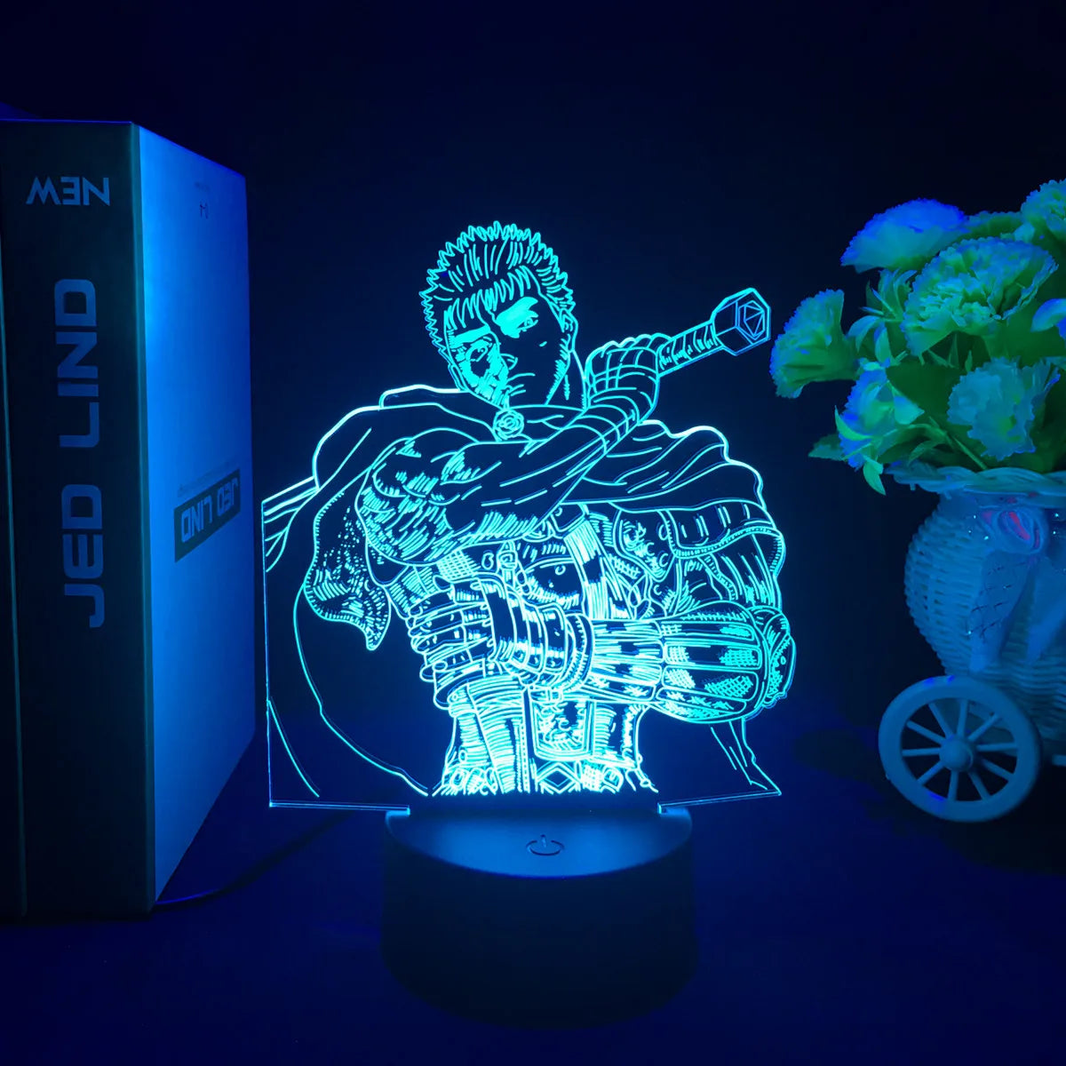 Berserk Anime 3d Led Night Light lamp