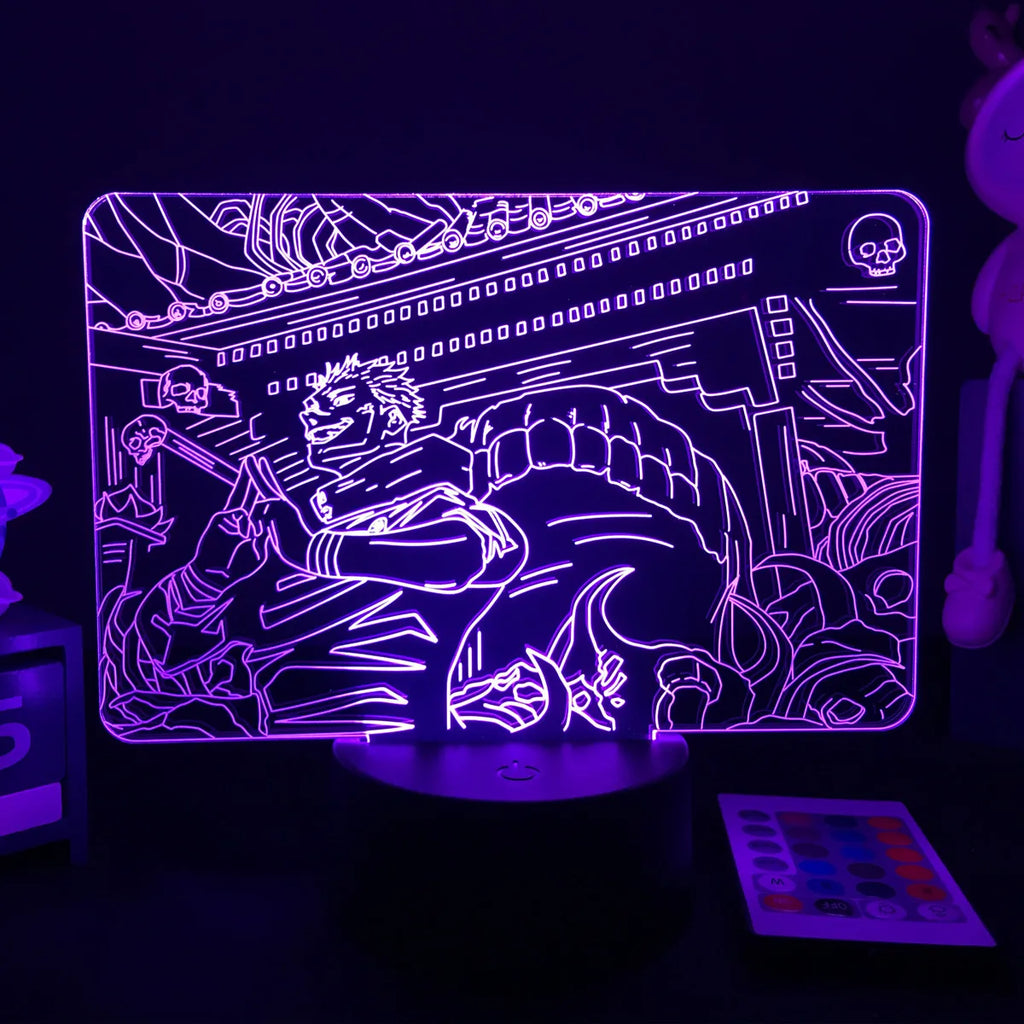 Jujutsu Kaisen 3D Led  Lamp Night Light