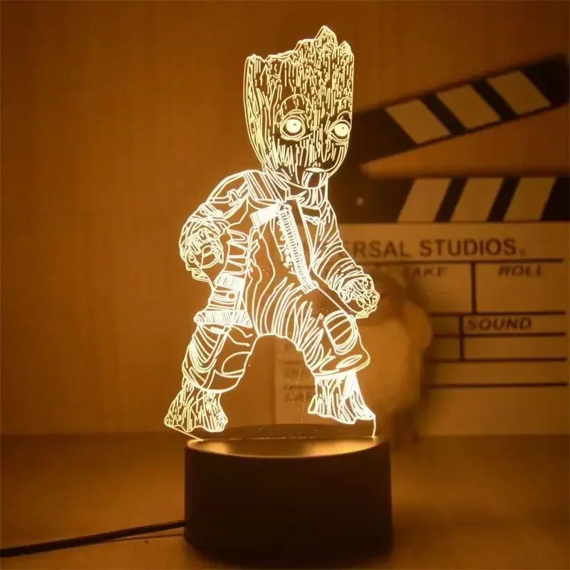Avengers 3D LED Light Lamp Action