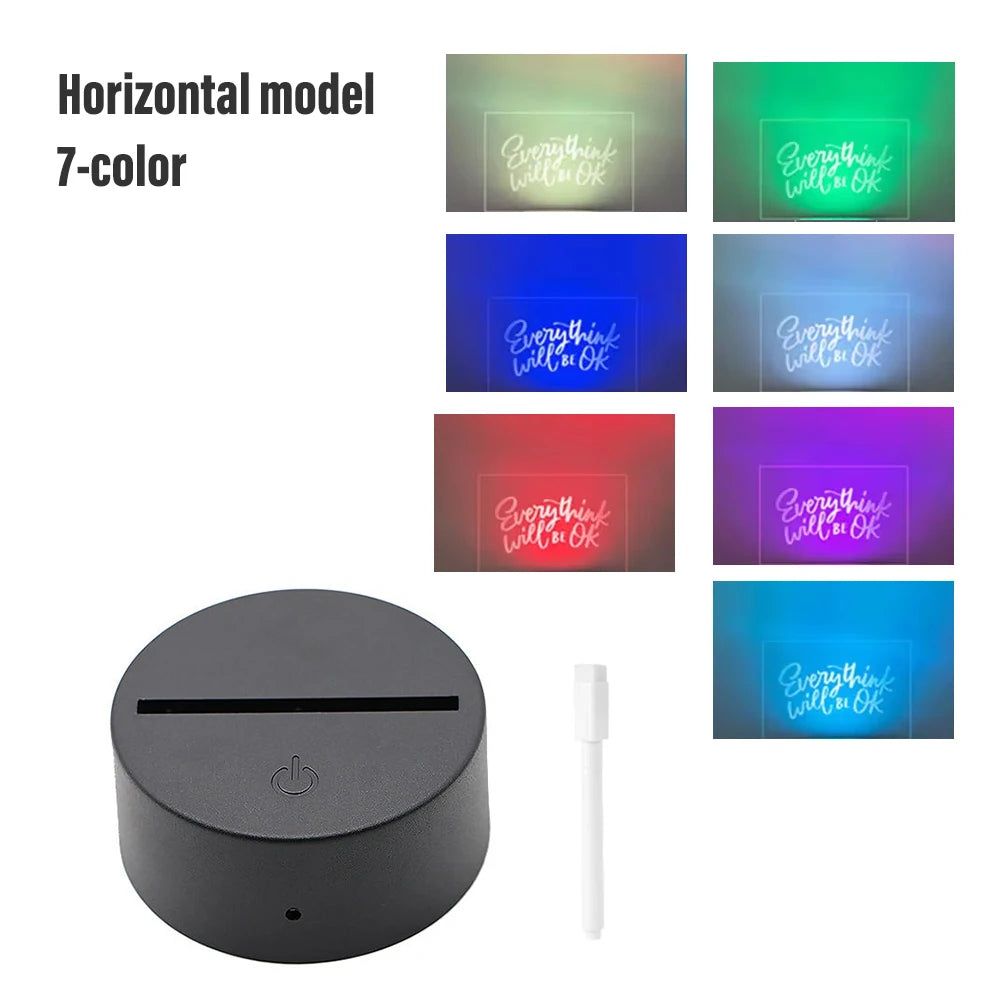 Note Board Creative Led Night Light