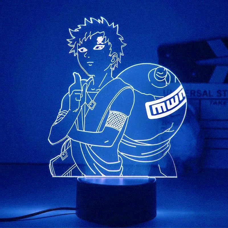 Naruto Characters 3D LED Lights