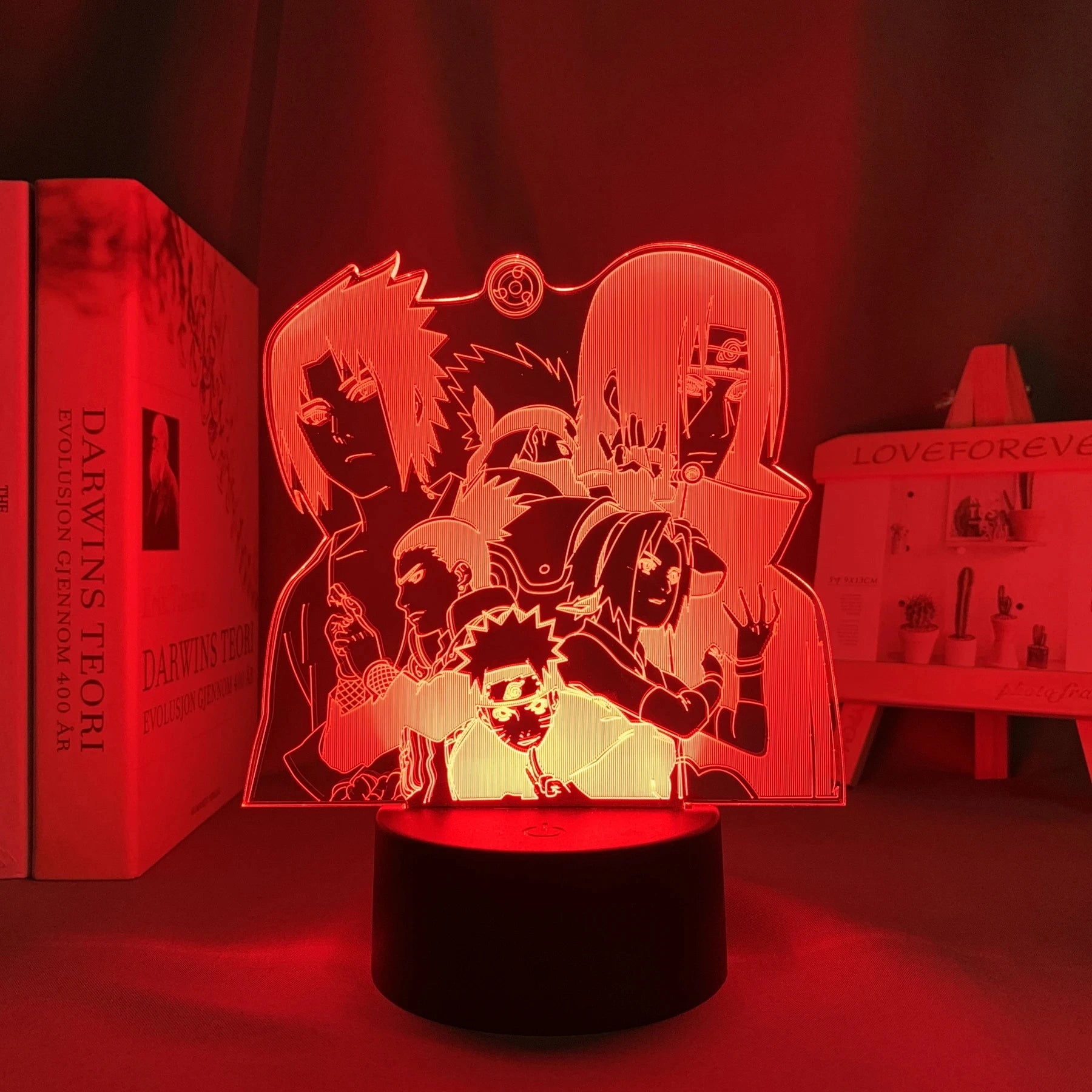 Naruto 3D Led light decoration
