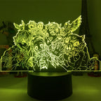 Kimetsu No Yaiba 3d LED Light Night