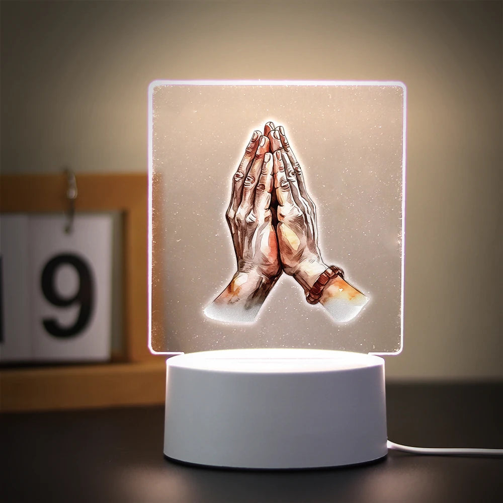 Religion 3D Night Light For Home Room Decoration