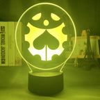 JoJo Bizarre Adventure 3d Night Light LED lamp