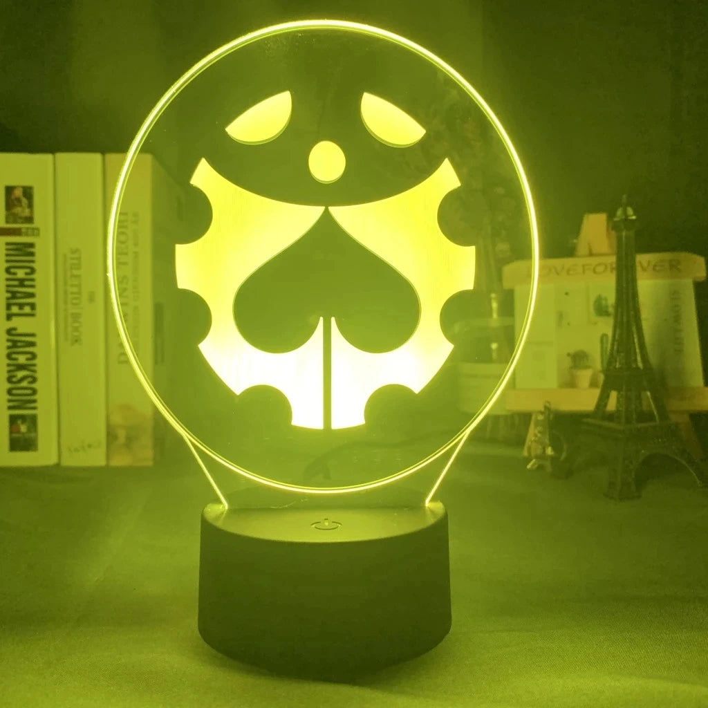 JoJo Bizarre Adventure 3d Night Light LED lamp