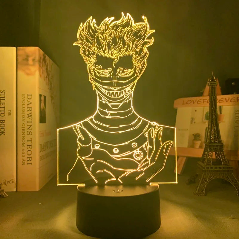 Black Clover 3d LED Lamp