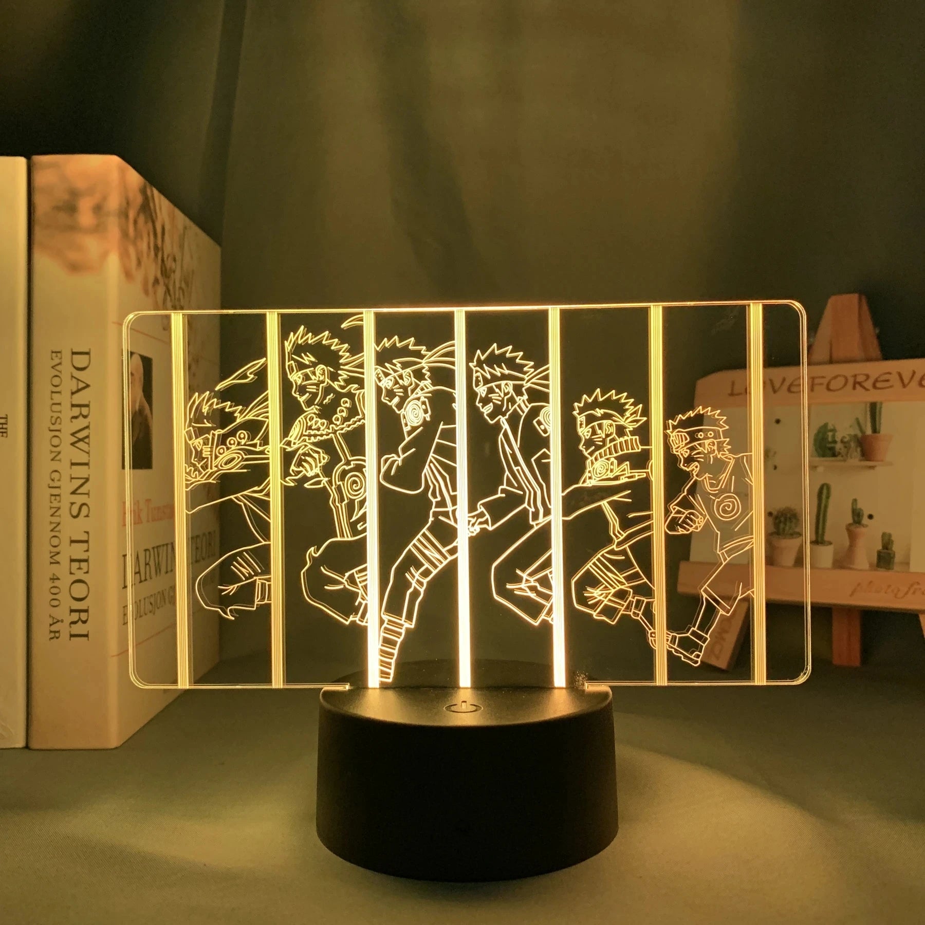 Naruto 3D Led light decoration