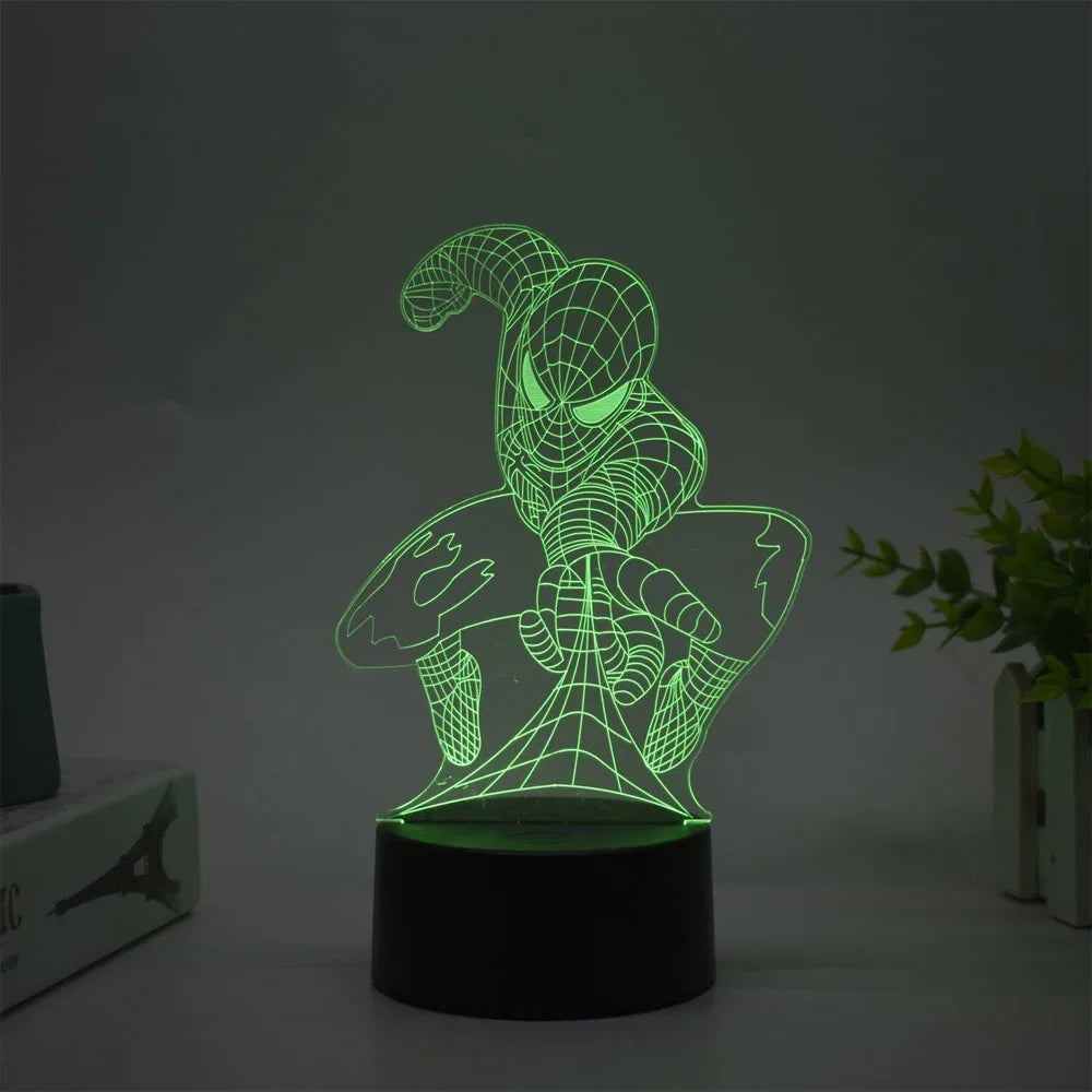 2024 Spiderman LED Night Lamp