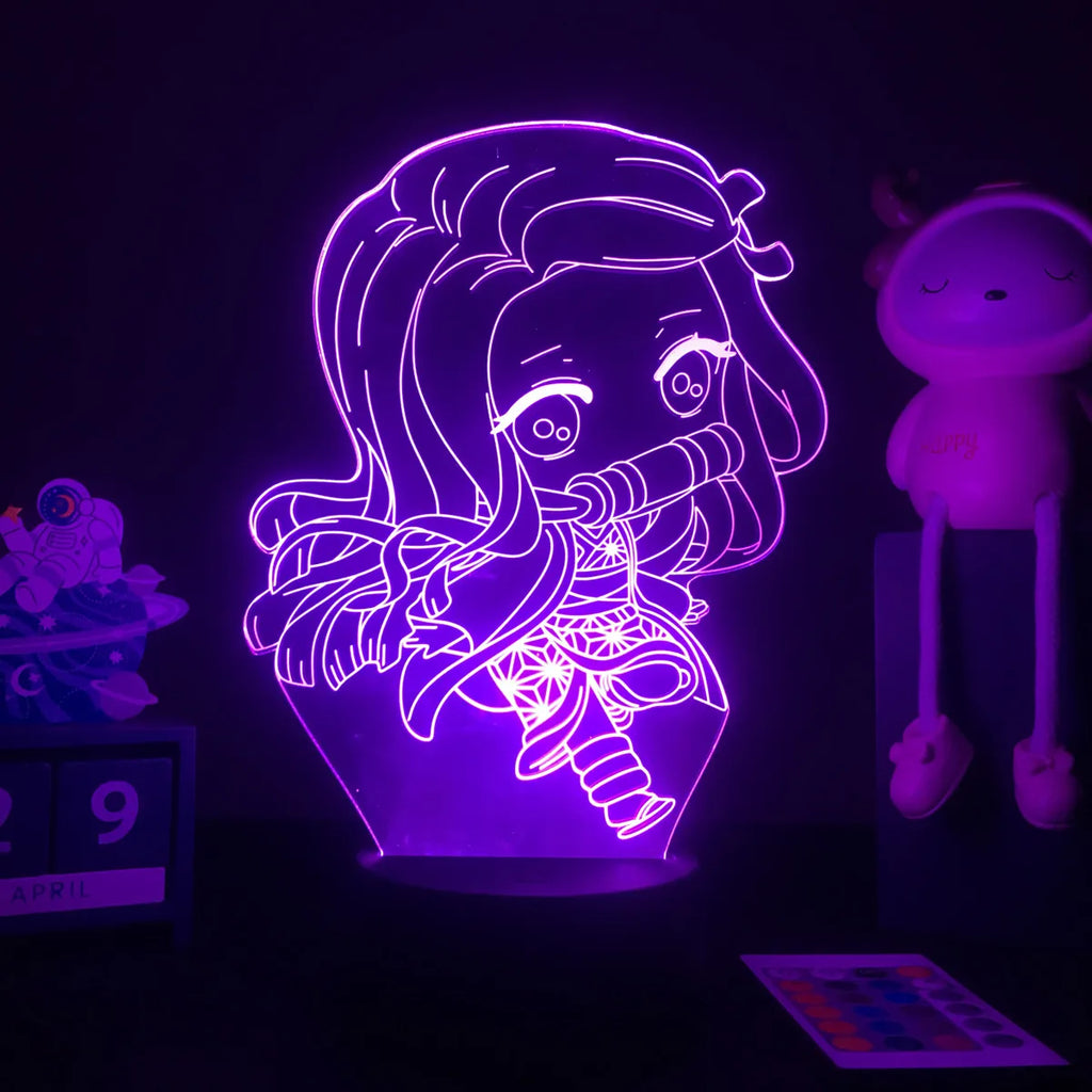 Kimetsu No Yaiba 3d LED Light Night
