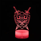 Zelda Night Lights 3D Figure Lamp