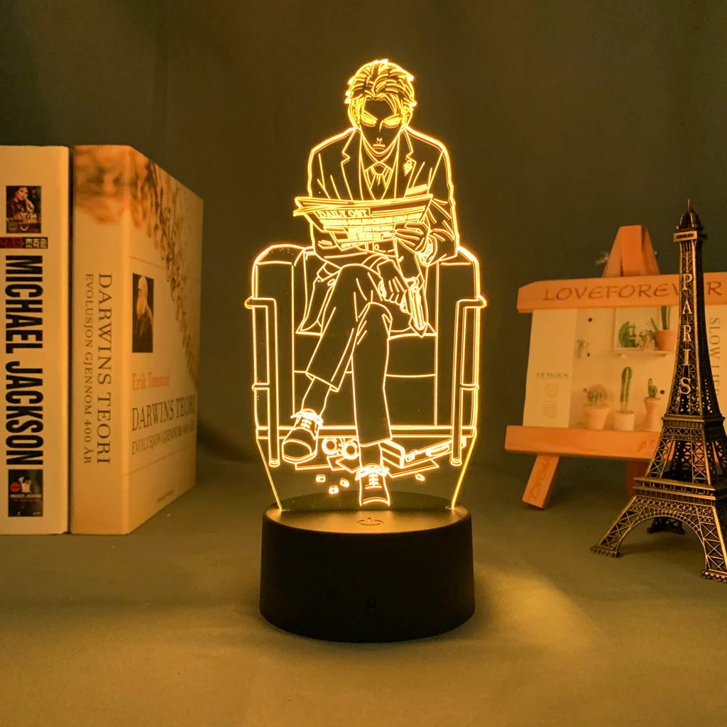 Spy X Family 3D Led Light Lamp