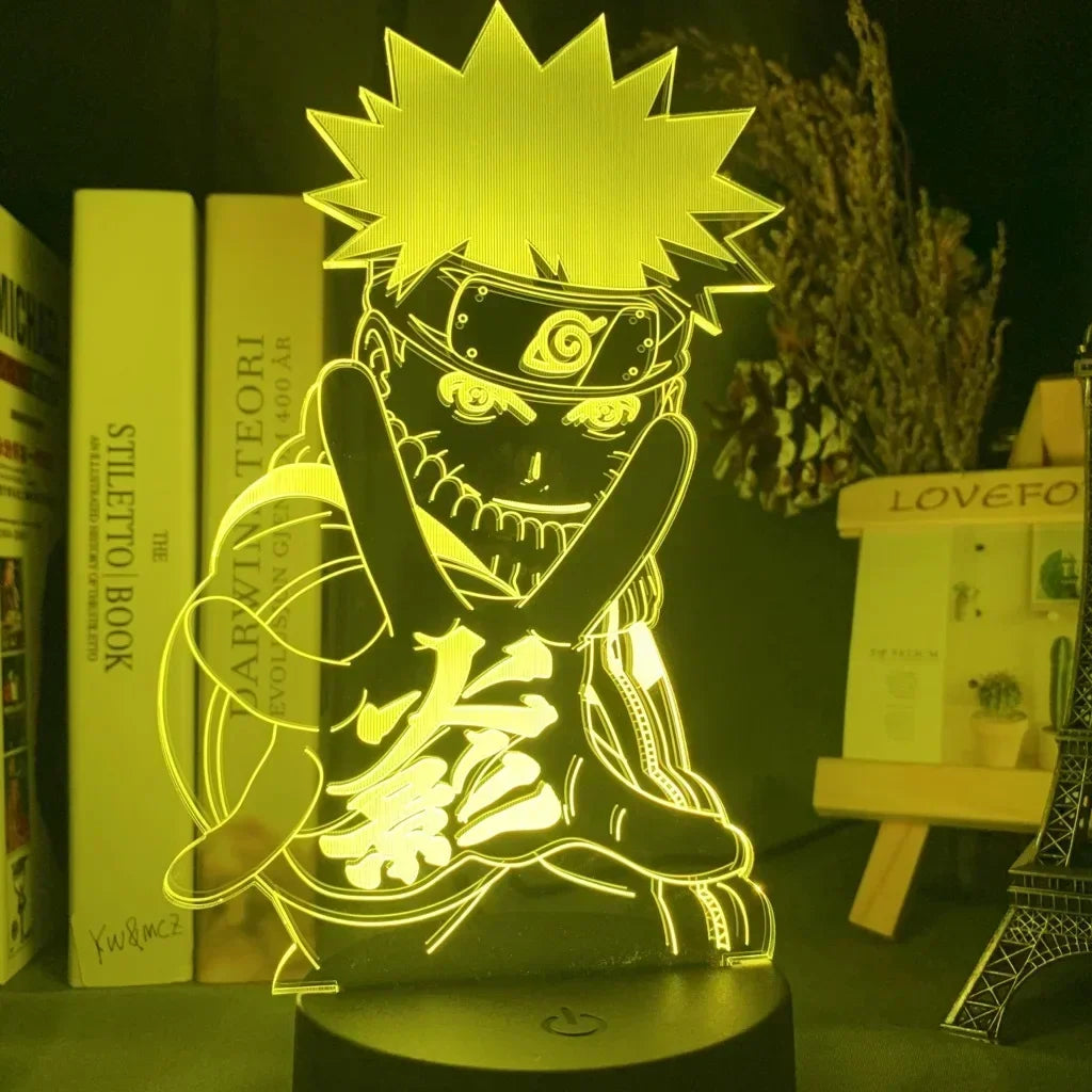 Naruto Characters 3D LED Lights